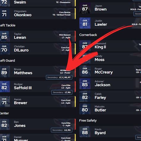 mutgg 24|Theme Team Depth Charts .